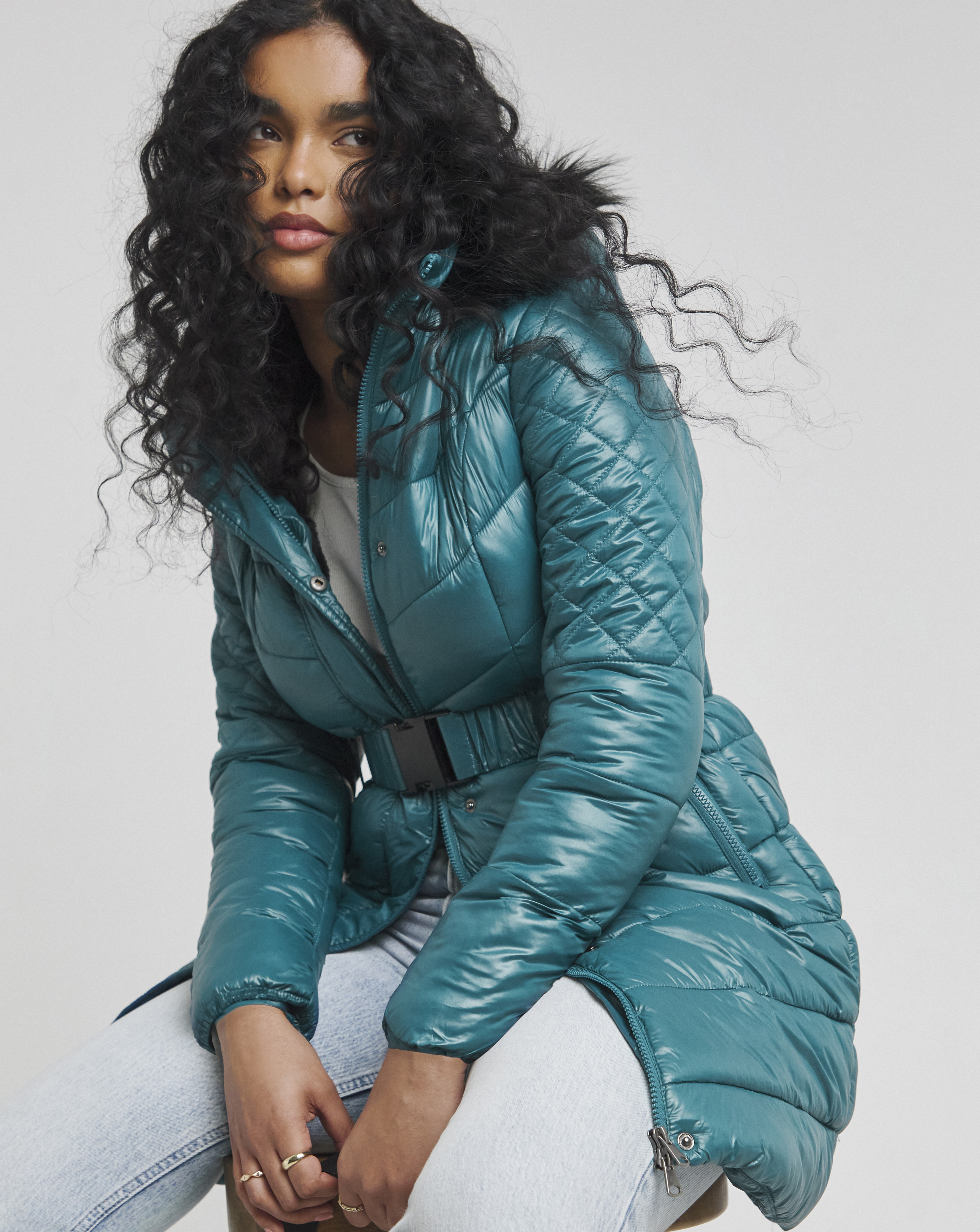 Luxe Longline Padded Coat