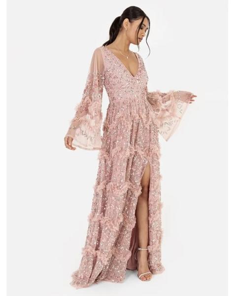 Maya Deluxe Embellished Dress
