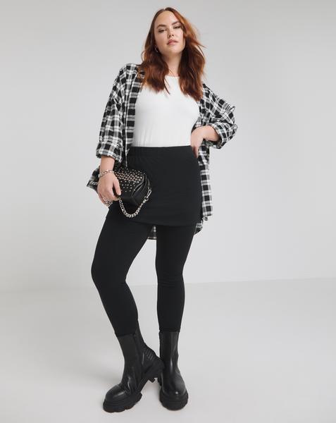 Joe Browns Black 2 in 1 Skirt Legging