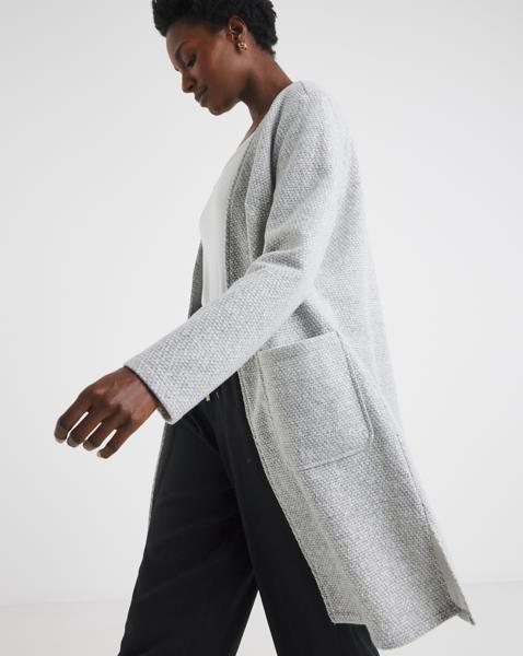 Edge To Unlined Coatigan
