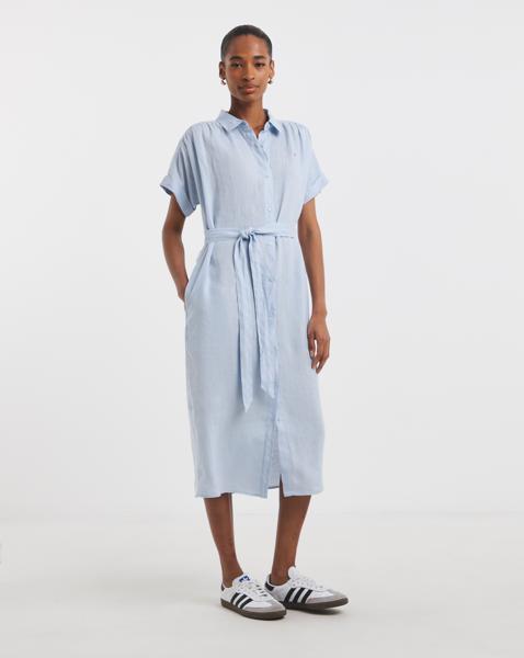 Tommy Hilfiger Belted Midi Dress