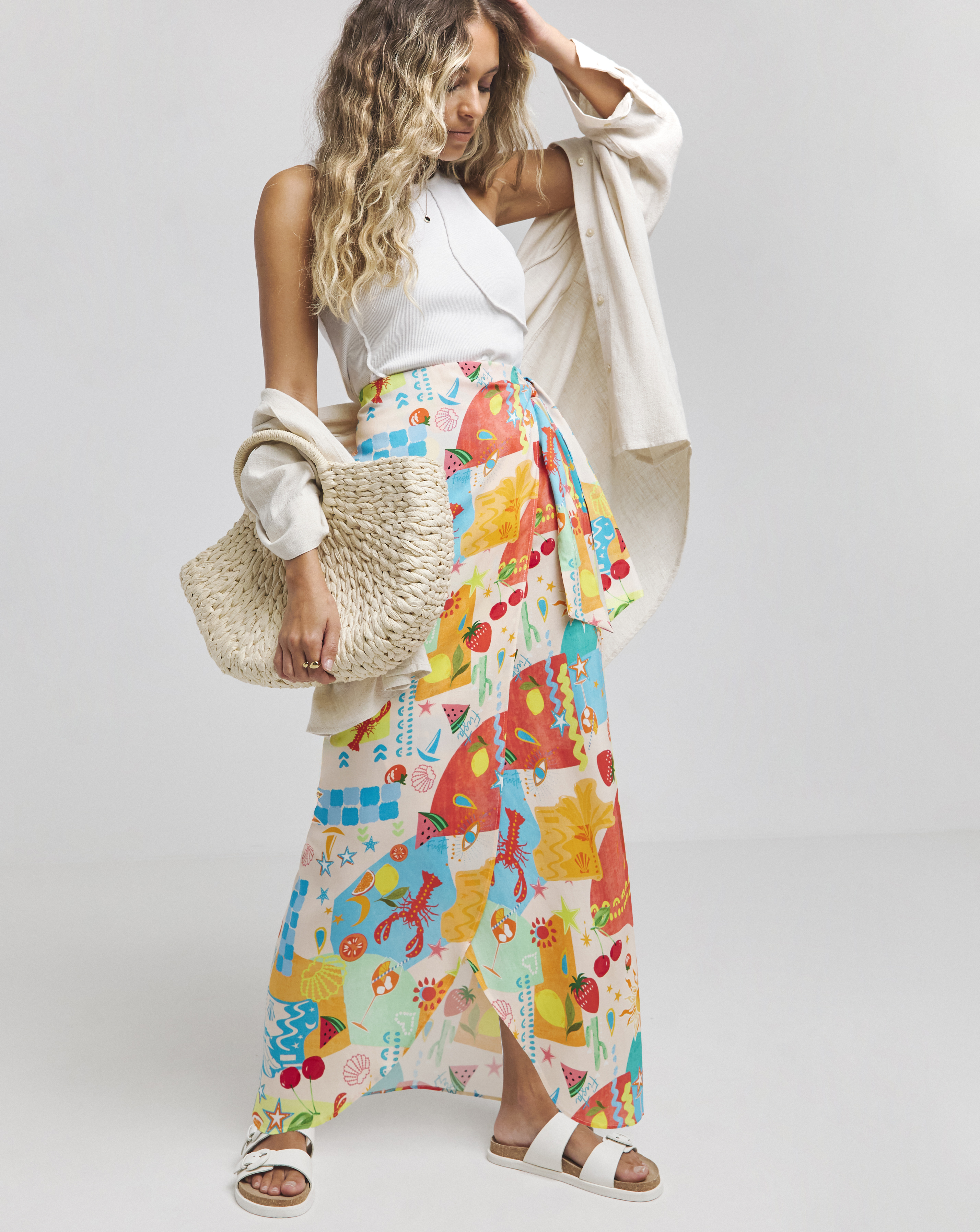 Simply Be Wrap Midaxi Skirt