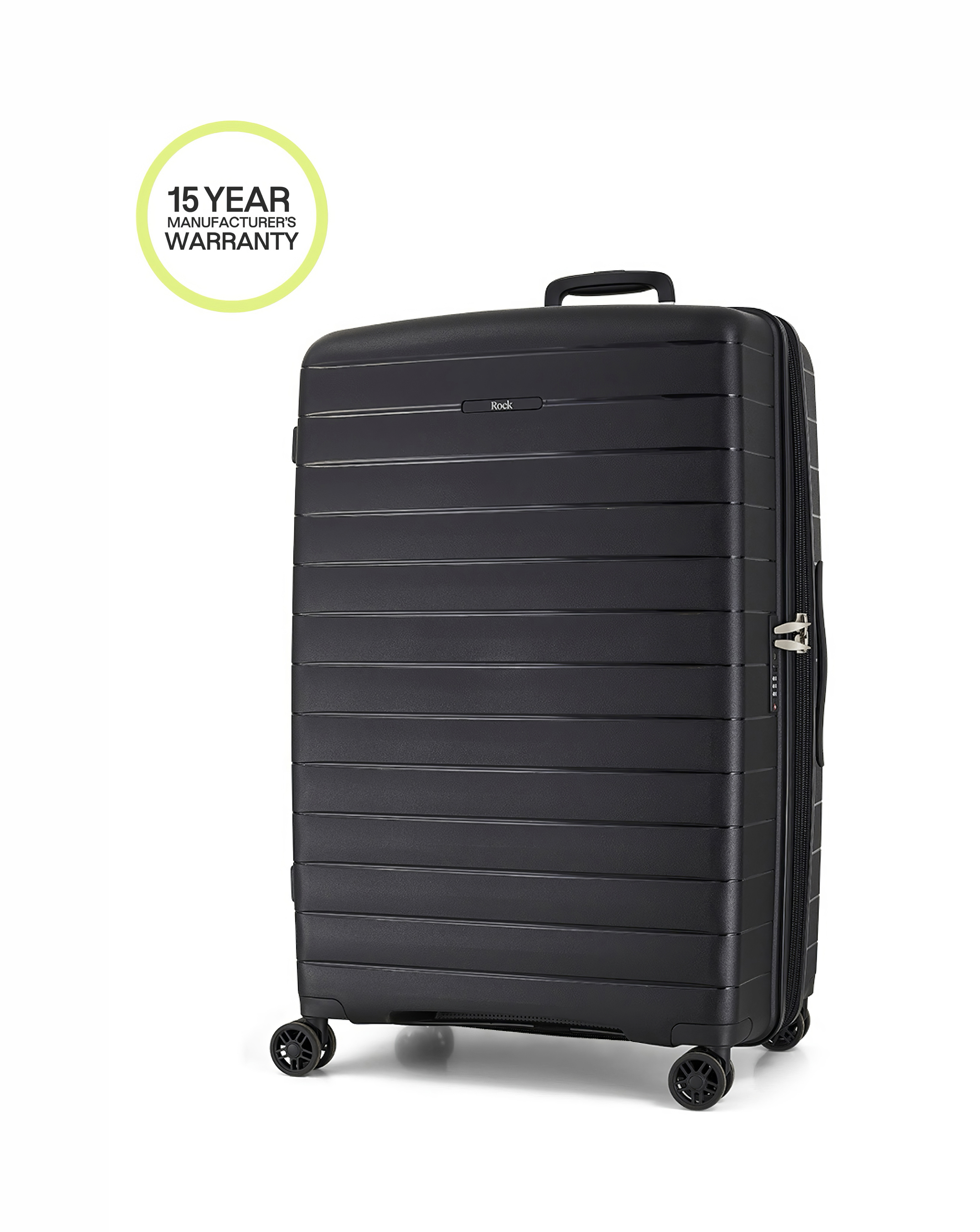 Rock Men's Black Palma Suitcase Large