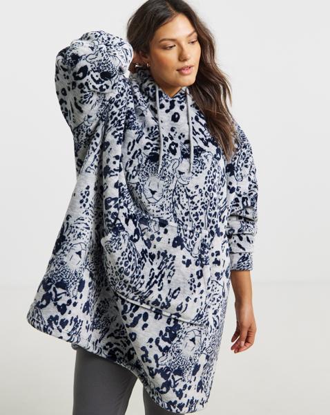 Oversized Hooded Dress