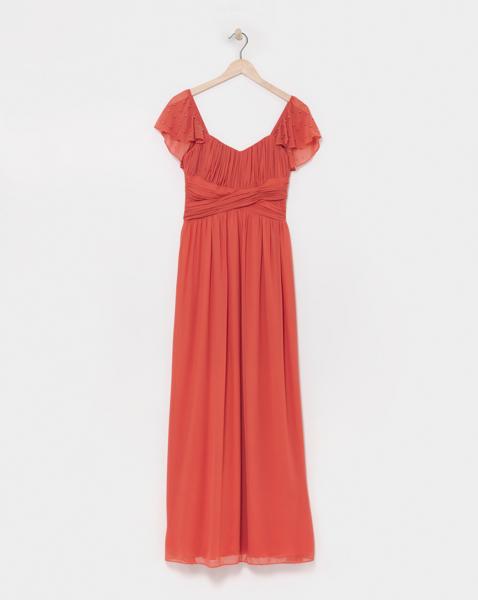 Little Mistress Frilled Sleeve Dress
