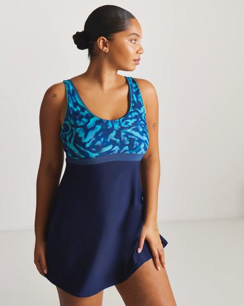 Sports Swimdress With Shorts