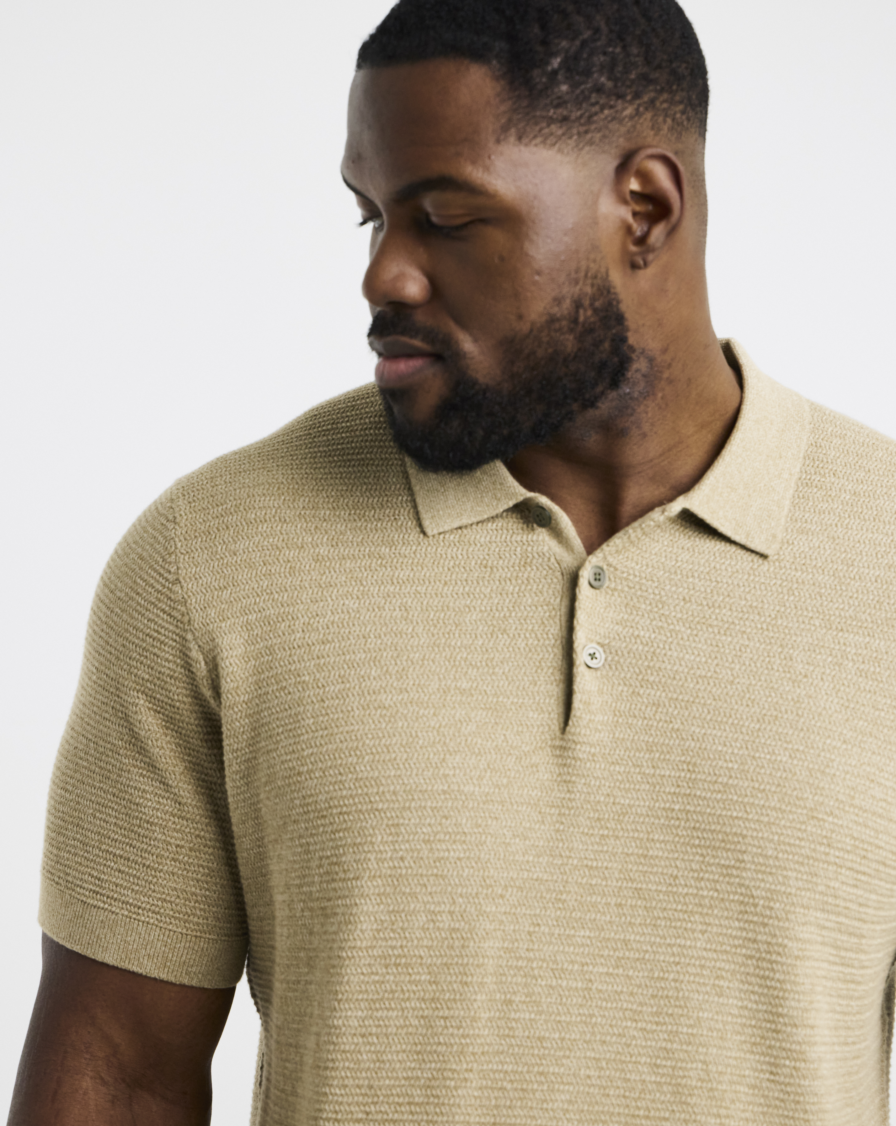 Jack & Jones Natural Premium Riley Knitted Polo 4XL(59)