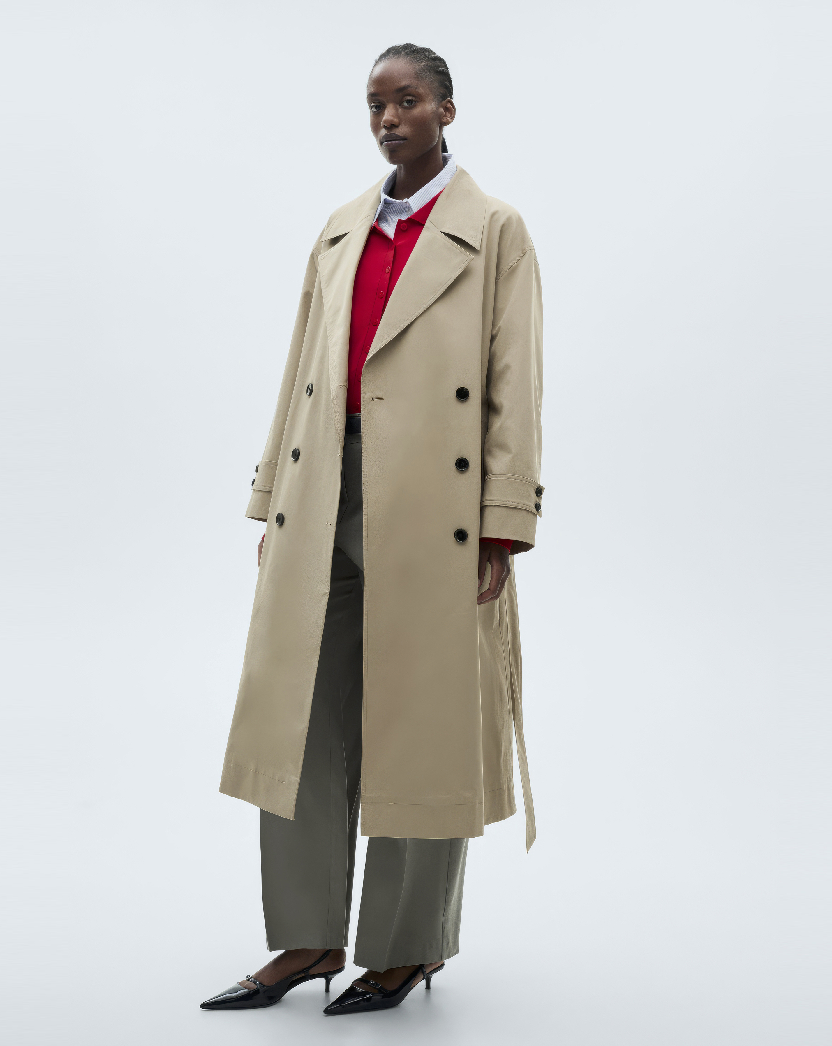 Mango Oversized Trenchcoat
