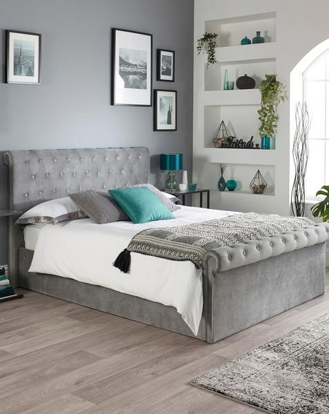 Aspire Chesterfield Lift Ottoman Bed