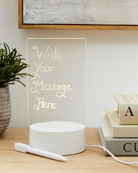Light Up Memo Board