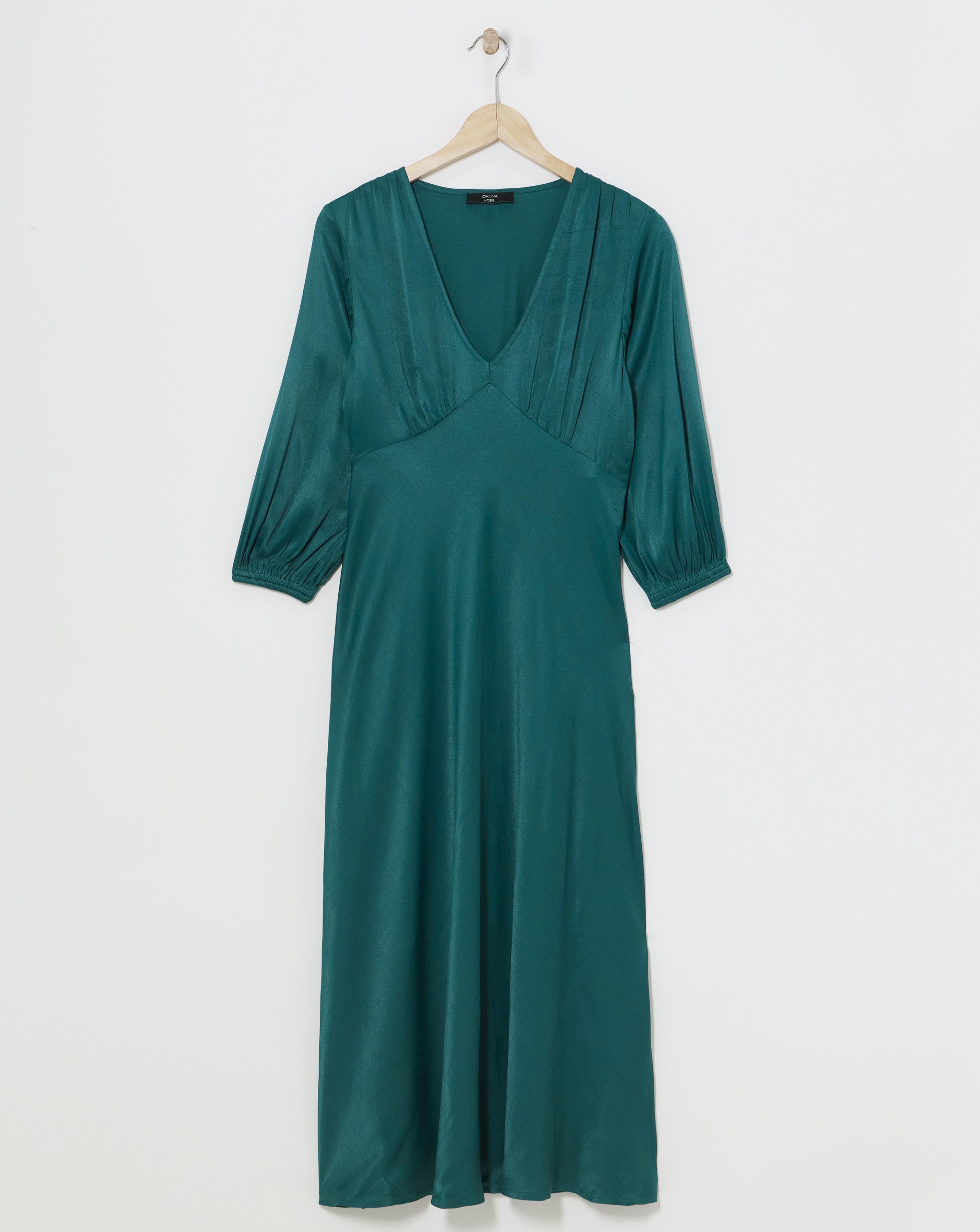 Joanna Hope Heavy Satin Midi Dress