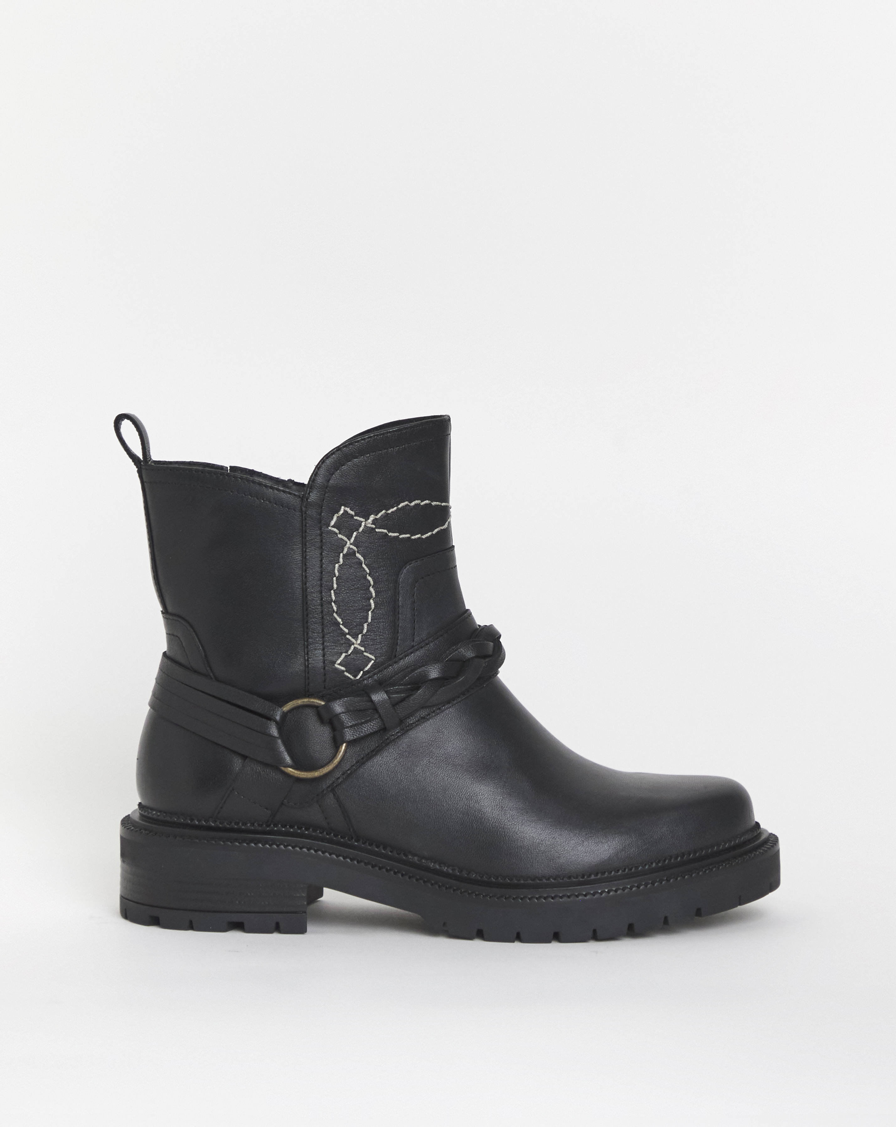 Joe Browns Leather Ankle Boot EEE Fit