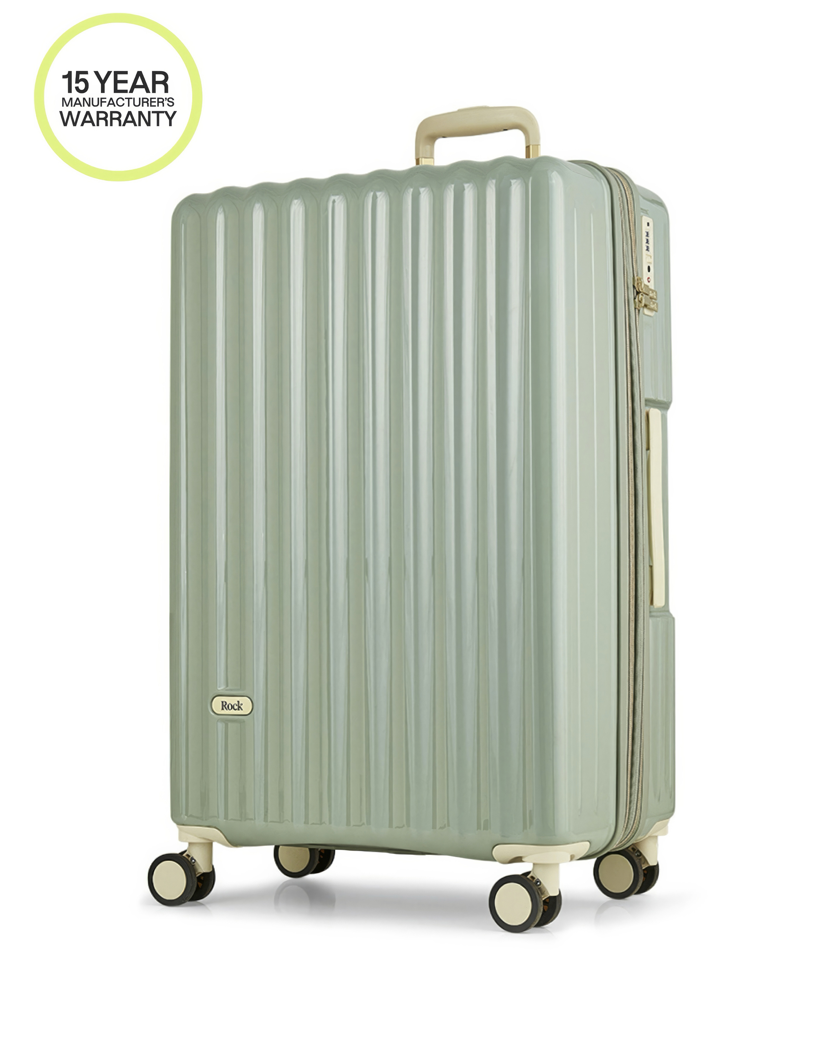 Rock Primrose Large Suitcase - Green