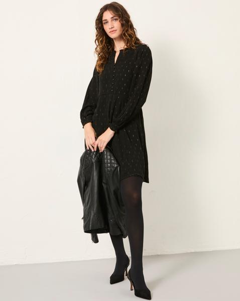 Fatface Lily Metallic Dress