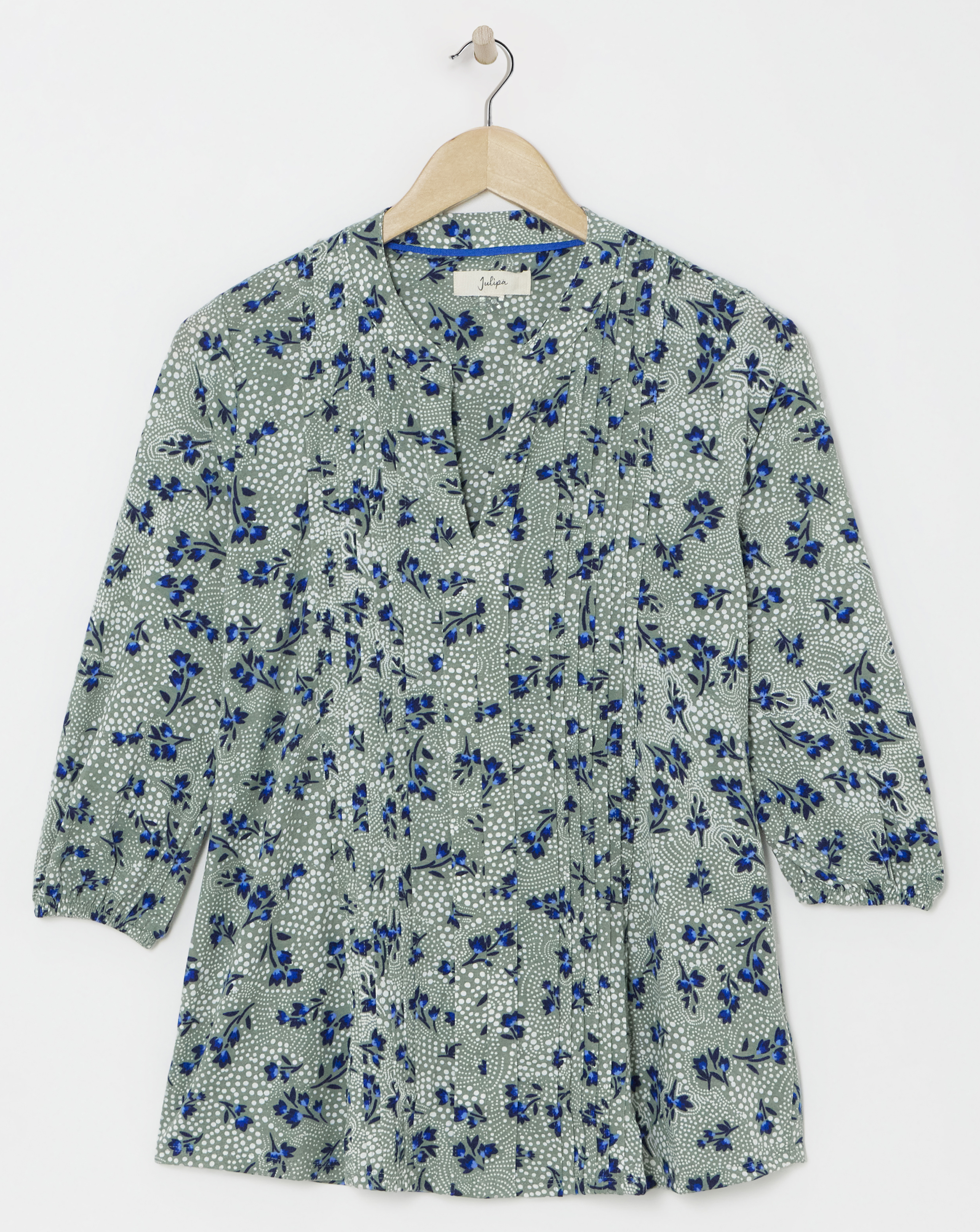 Julipa Pintuck Jersey Top