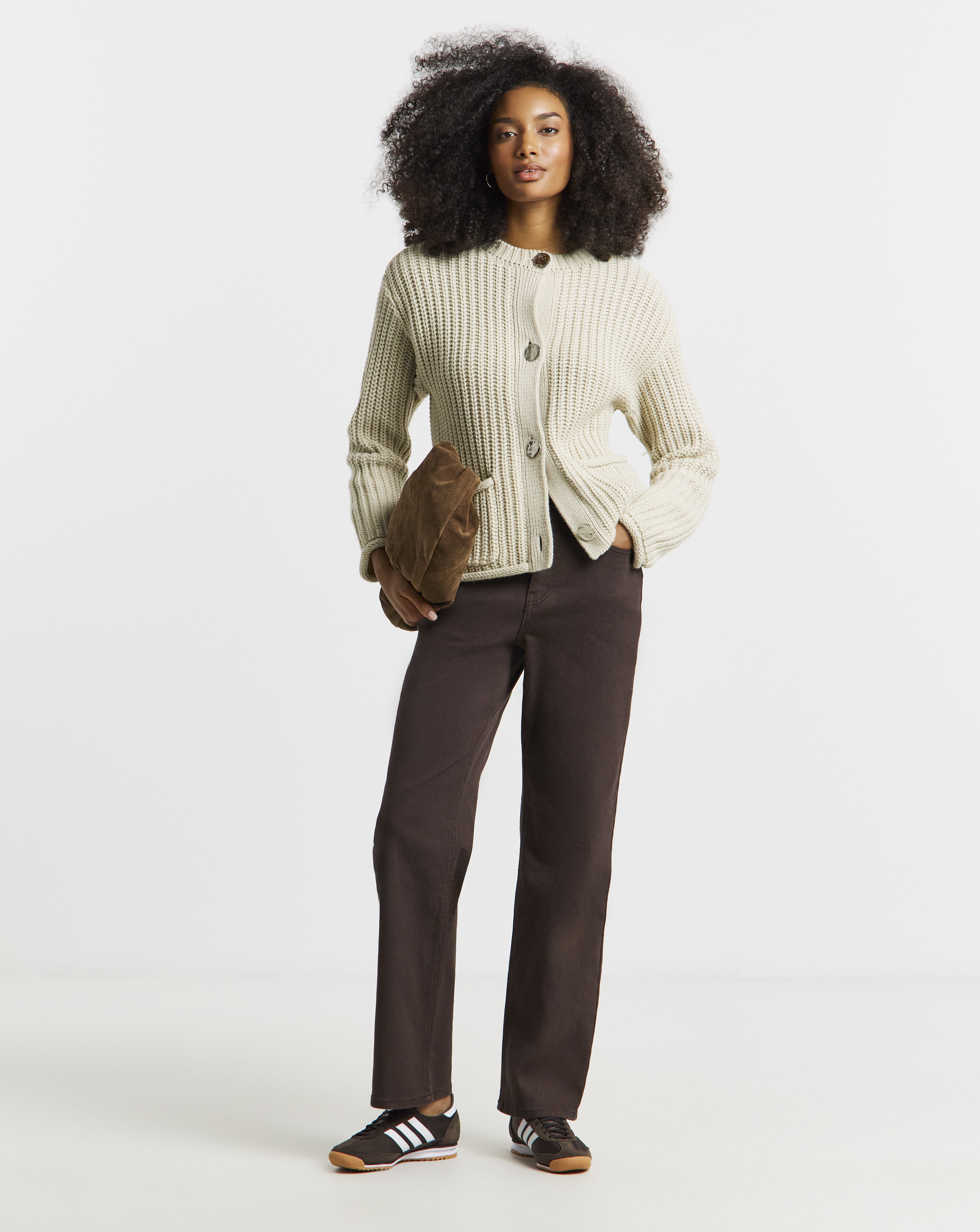 Chocolate Straight Leg Jeans