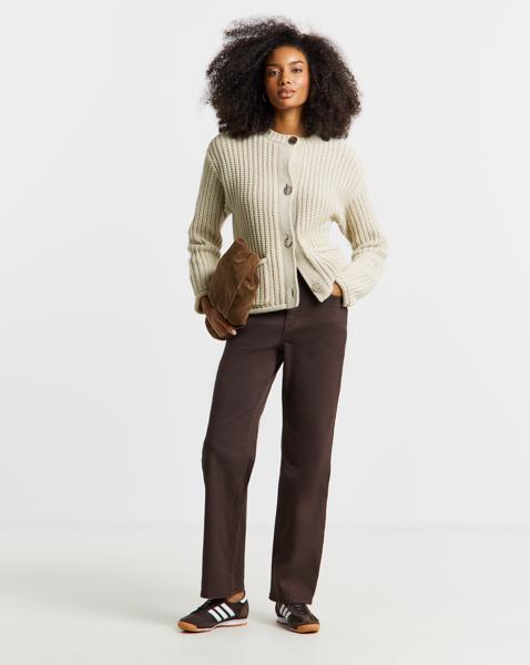 Chocolate Straight Leg Jeans