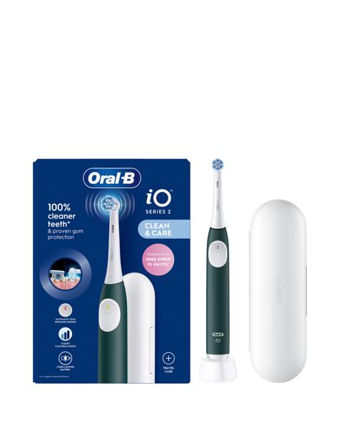 Oral-B iO2 Series Green + Travel Case