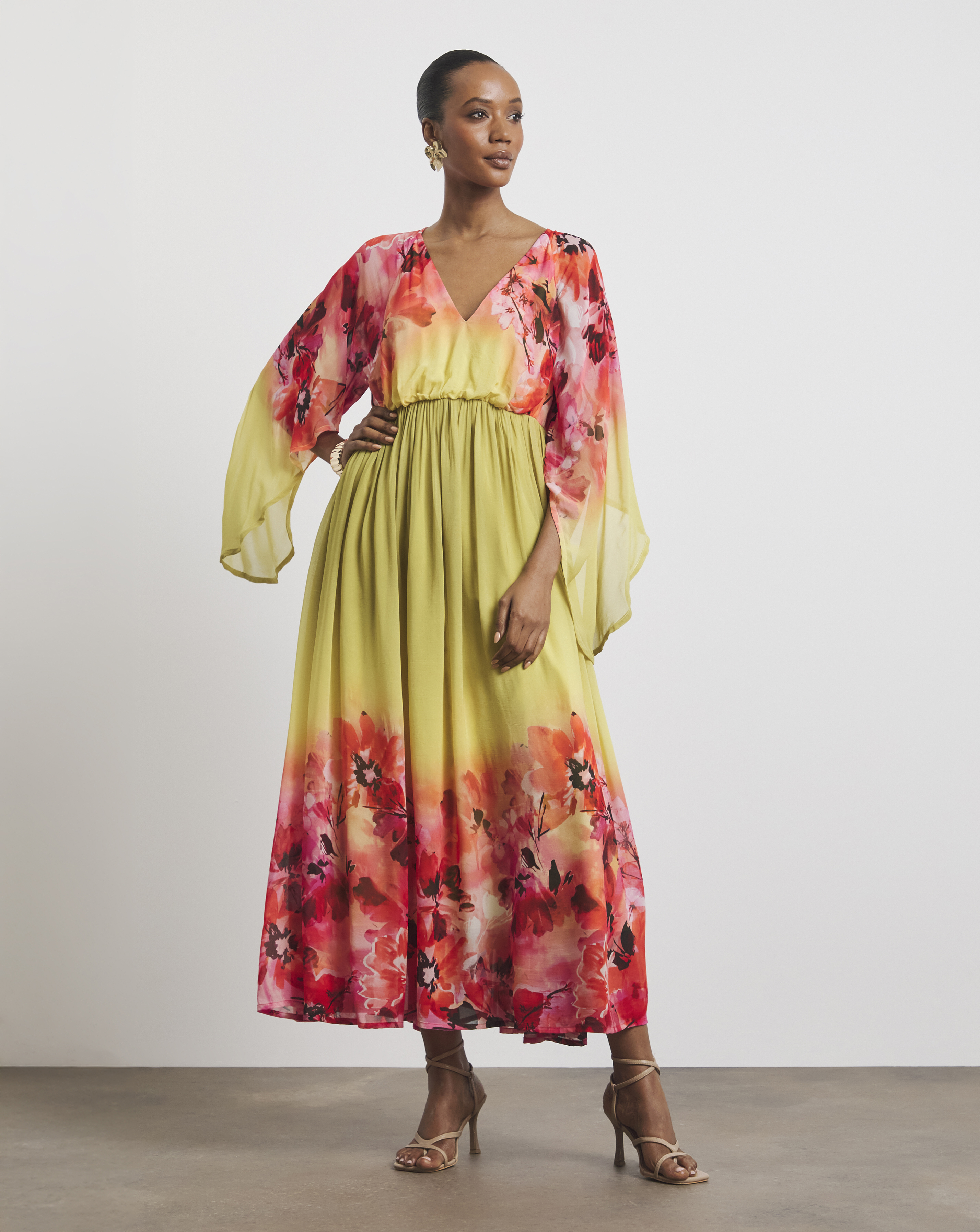 Joanna Hope Printed Maxi Dress