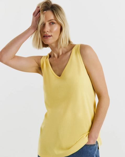 Jersey V-Neck Vest