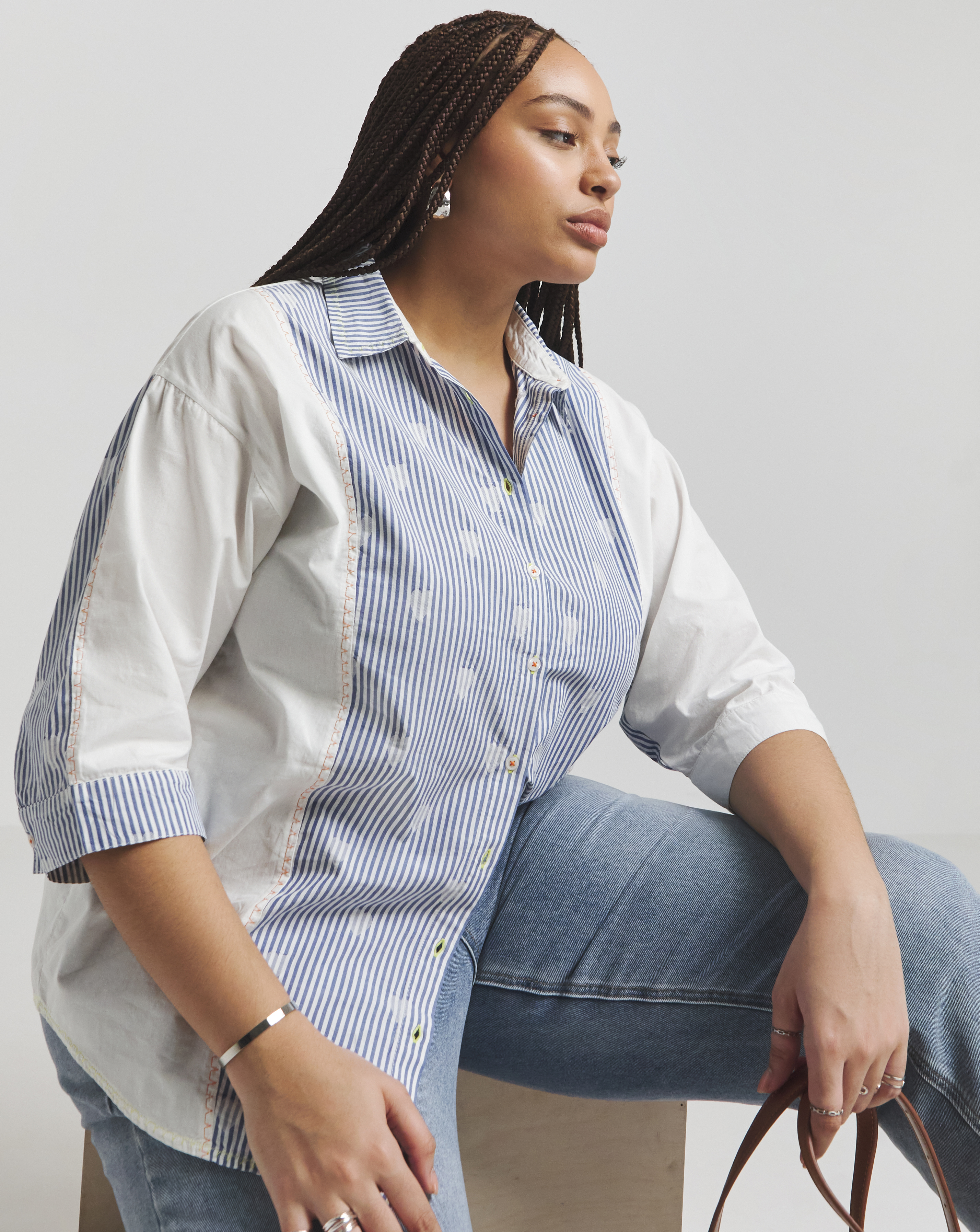 Joe Browns Cotton Stripe Shirt