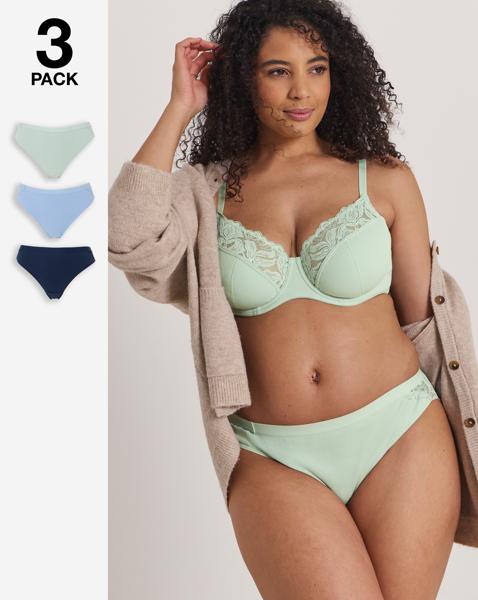 3 Pack Harper Midi Brazilian
