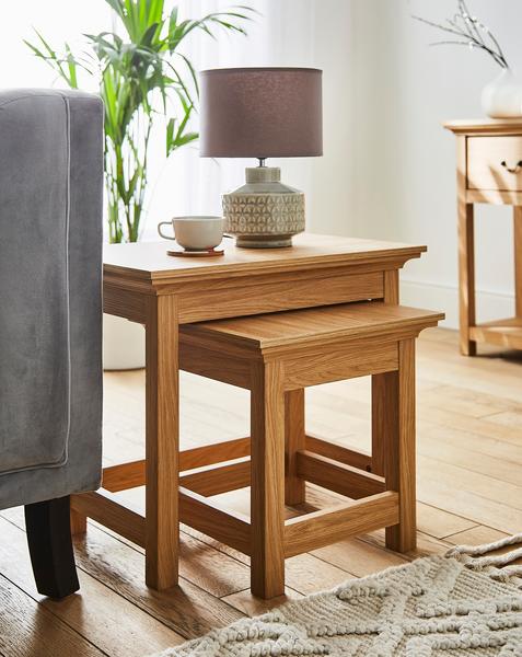 Julipa Ashford Nest of Tables - Oak