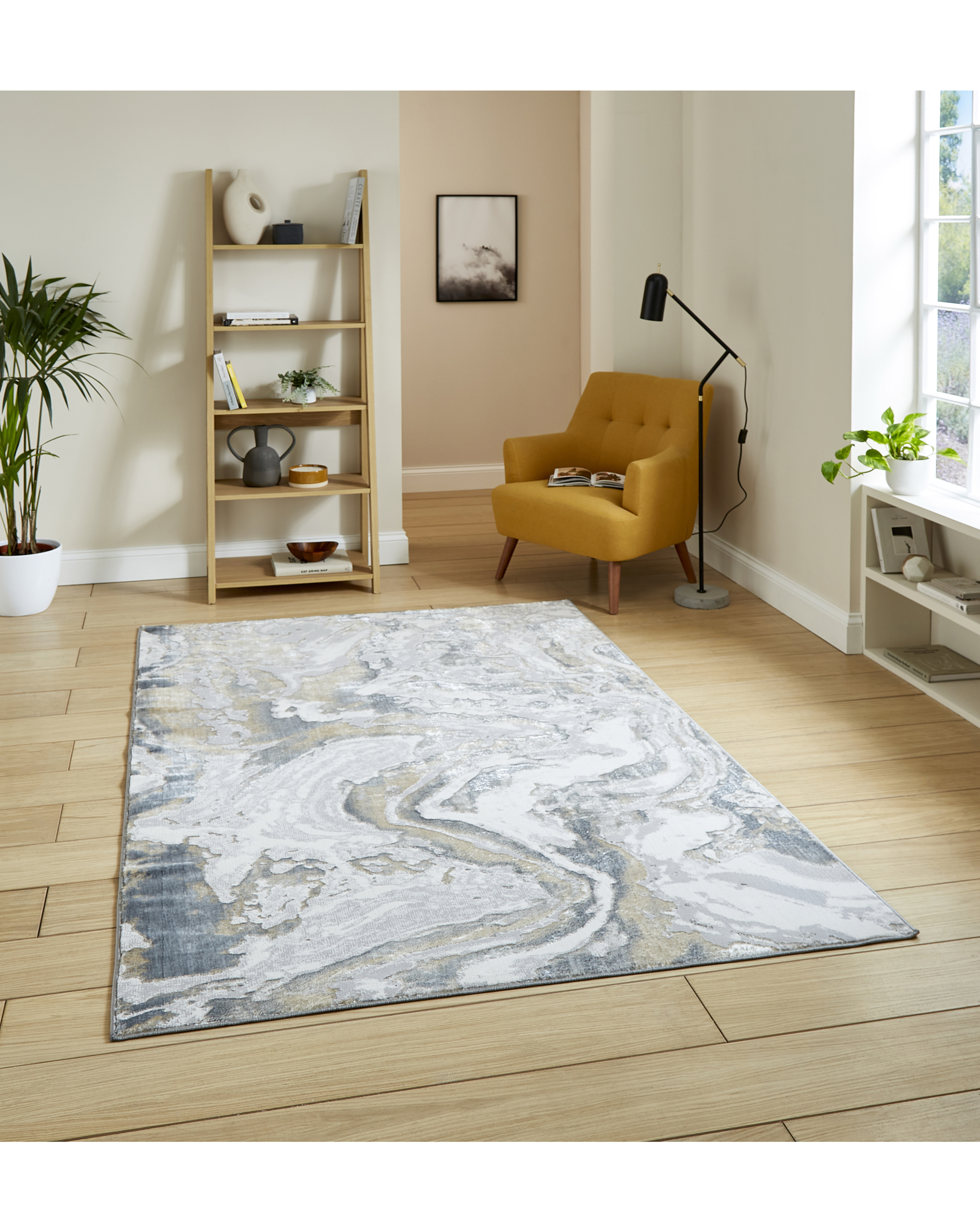 Think Rugs Tidal Swirl Rug