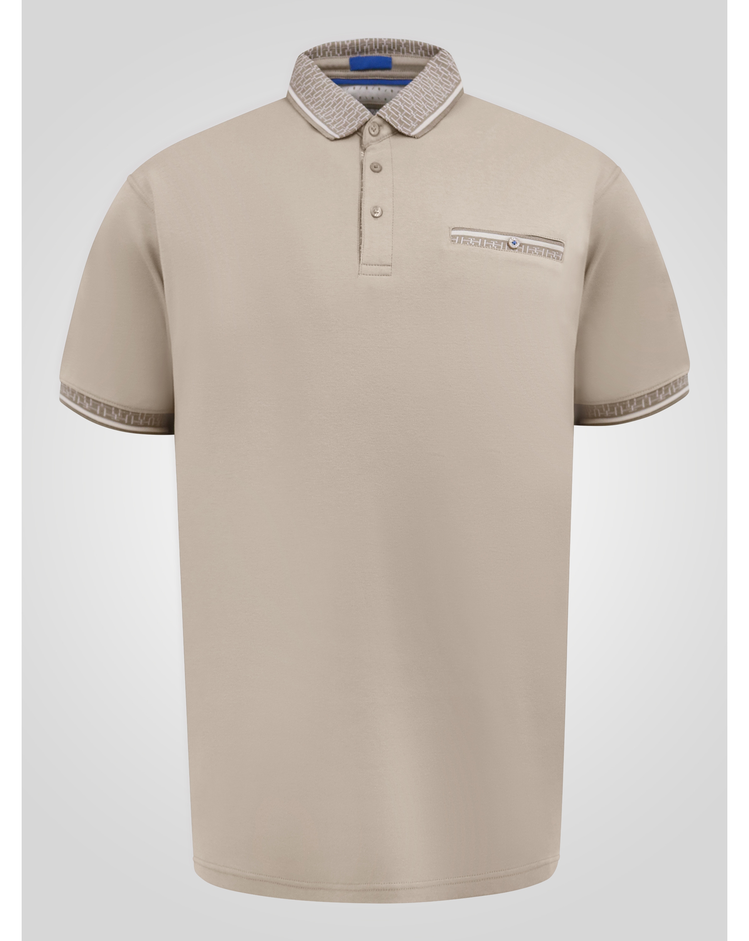 D555 Barrett Stone Interlock Polo