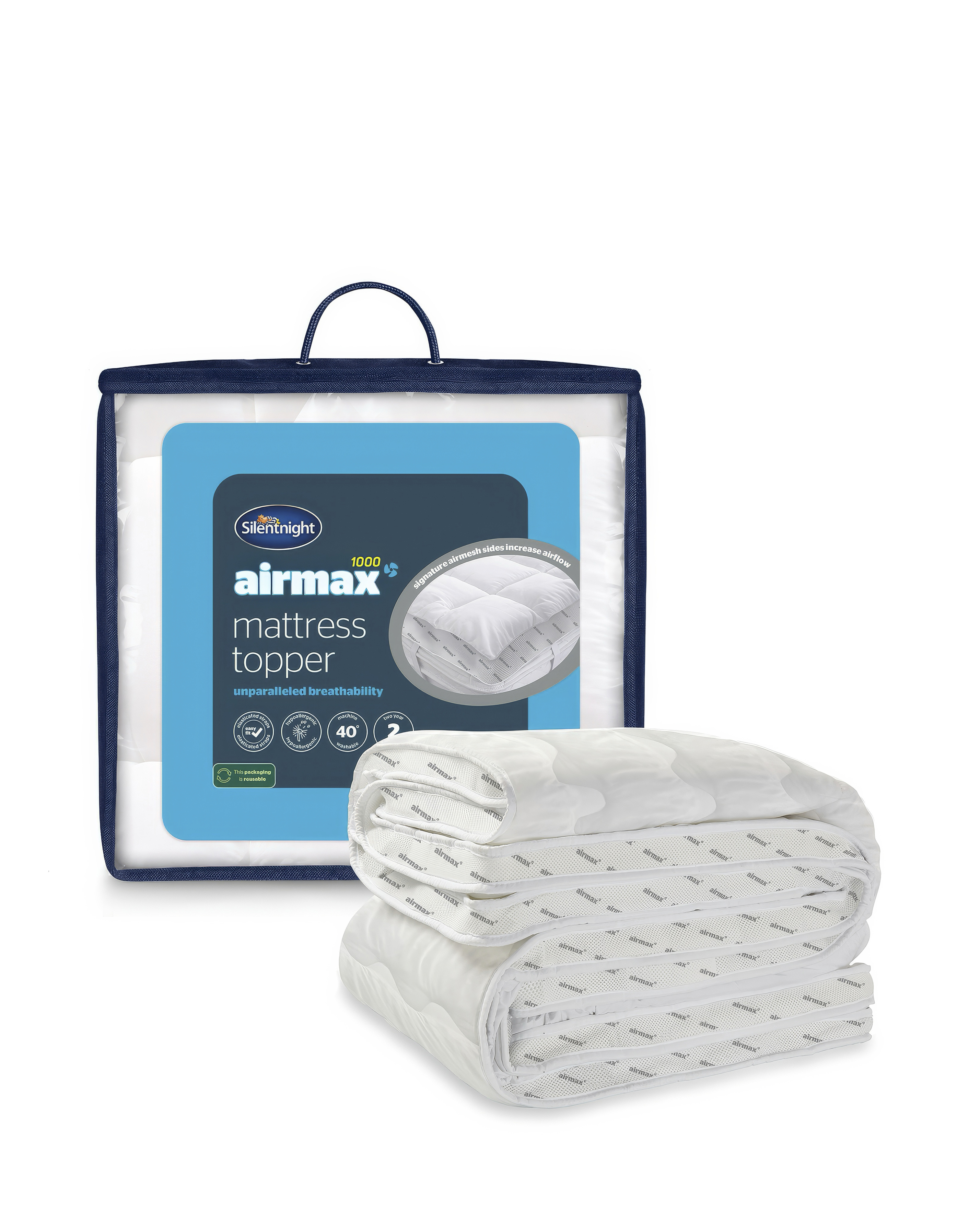 Silentnight Airmax Mattress Topper 10cm