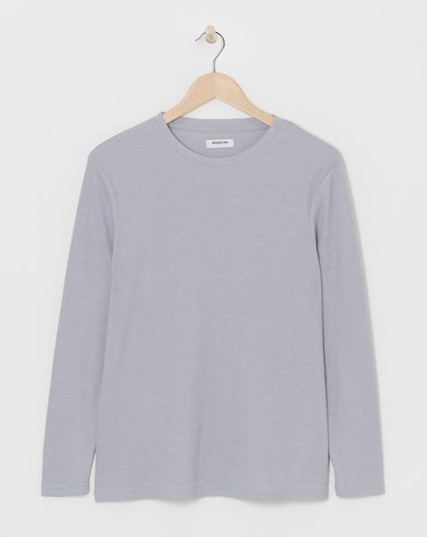 Simply Be Grey 2 in 1 Top
