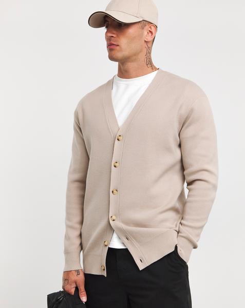 Stone Soft Touch Cardigan