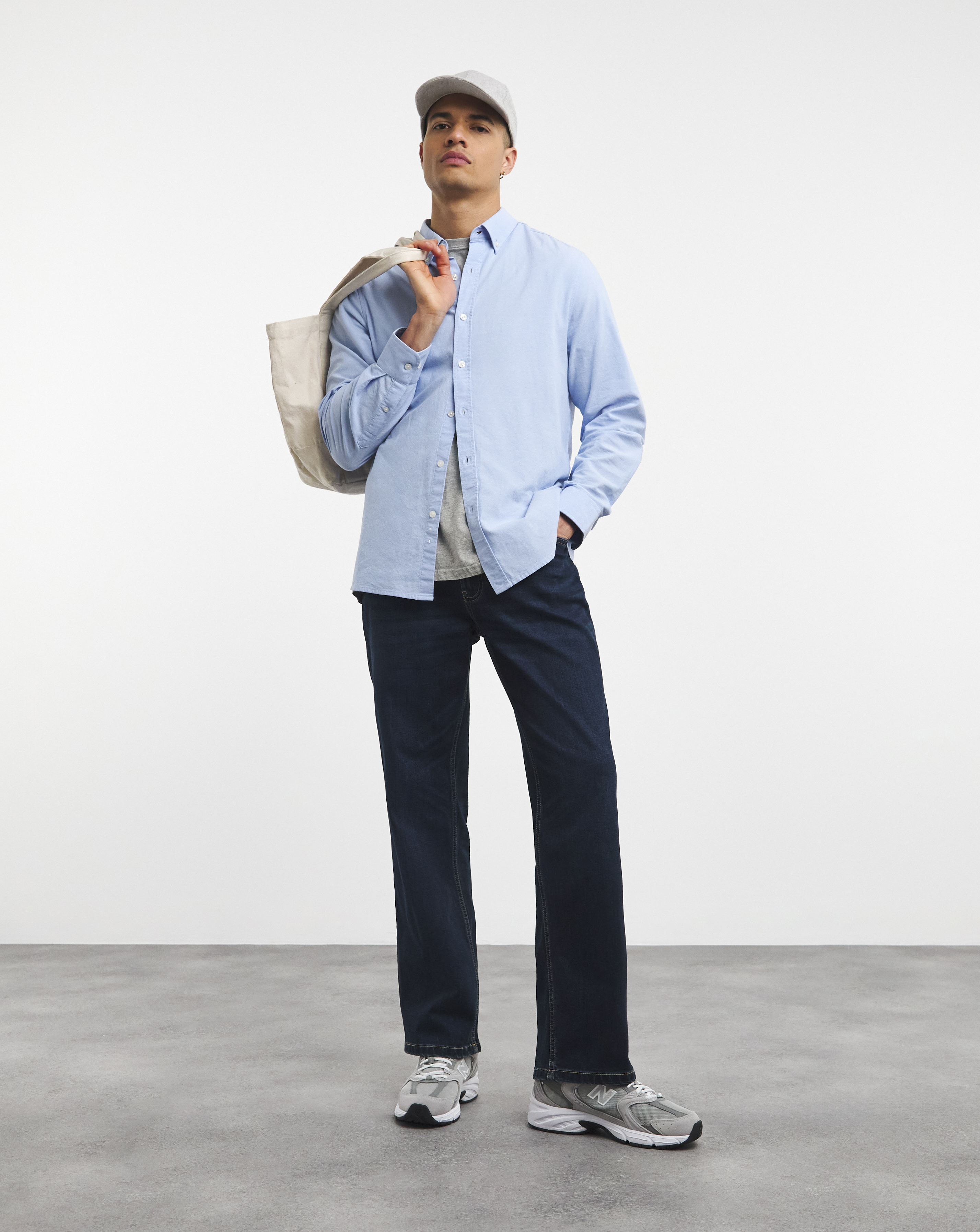 Loose Fit Stretch Jean Dark Wash