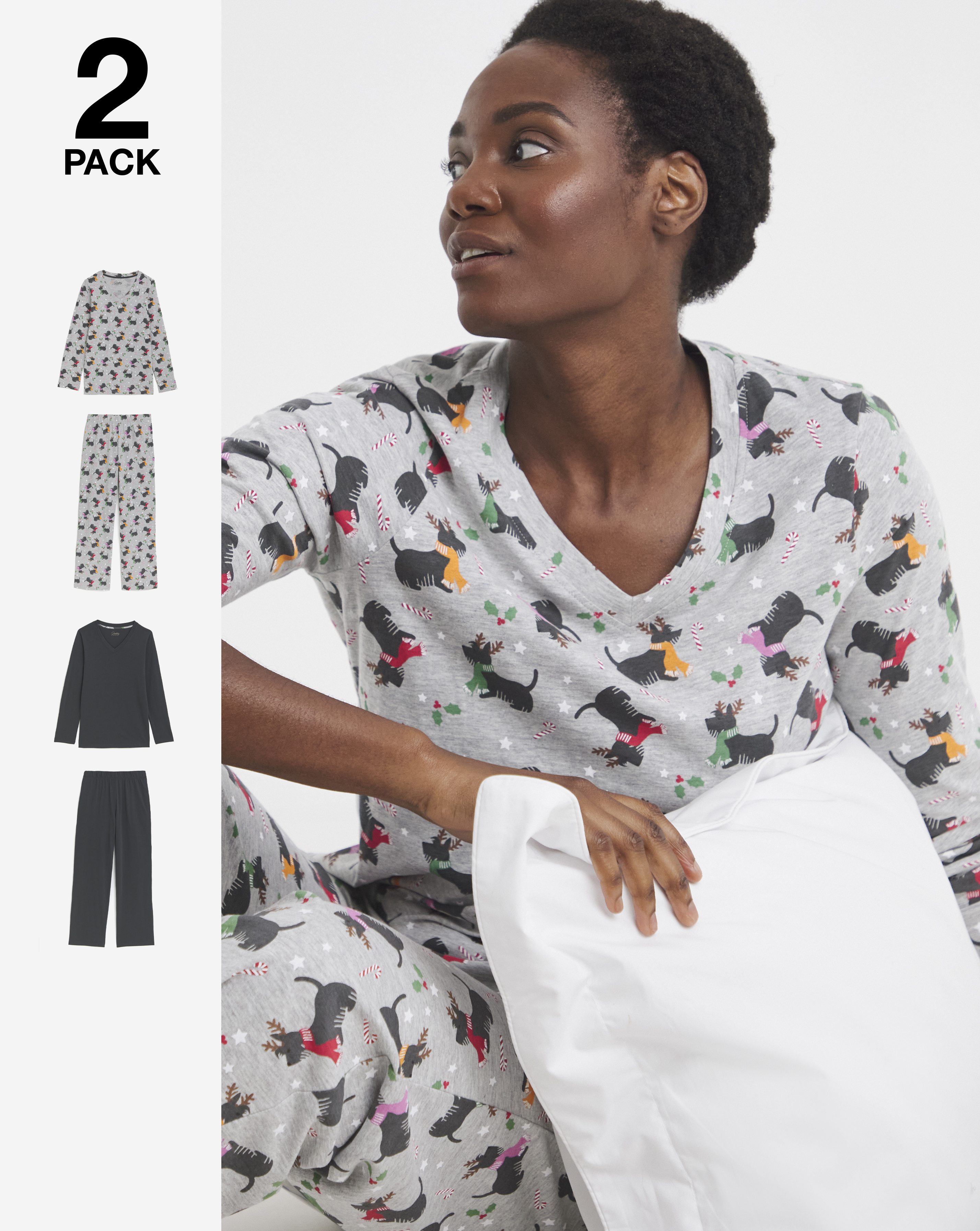 Pretty Secrets 2 Pack Value PJ Sets