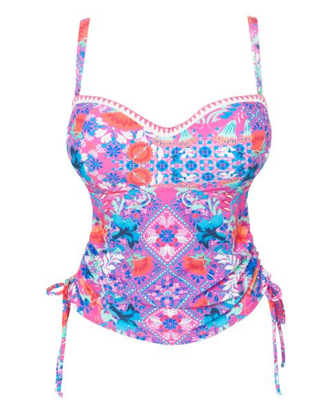 Figleaves Frida Bandeau Tankini Top