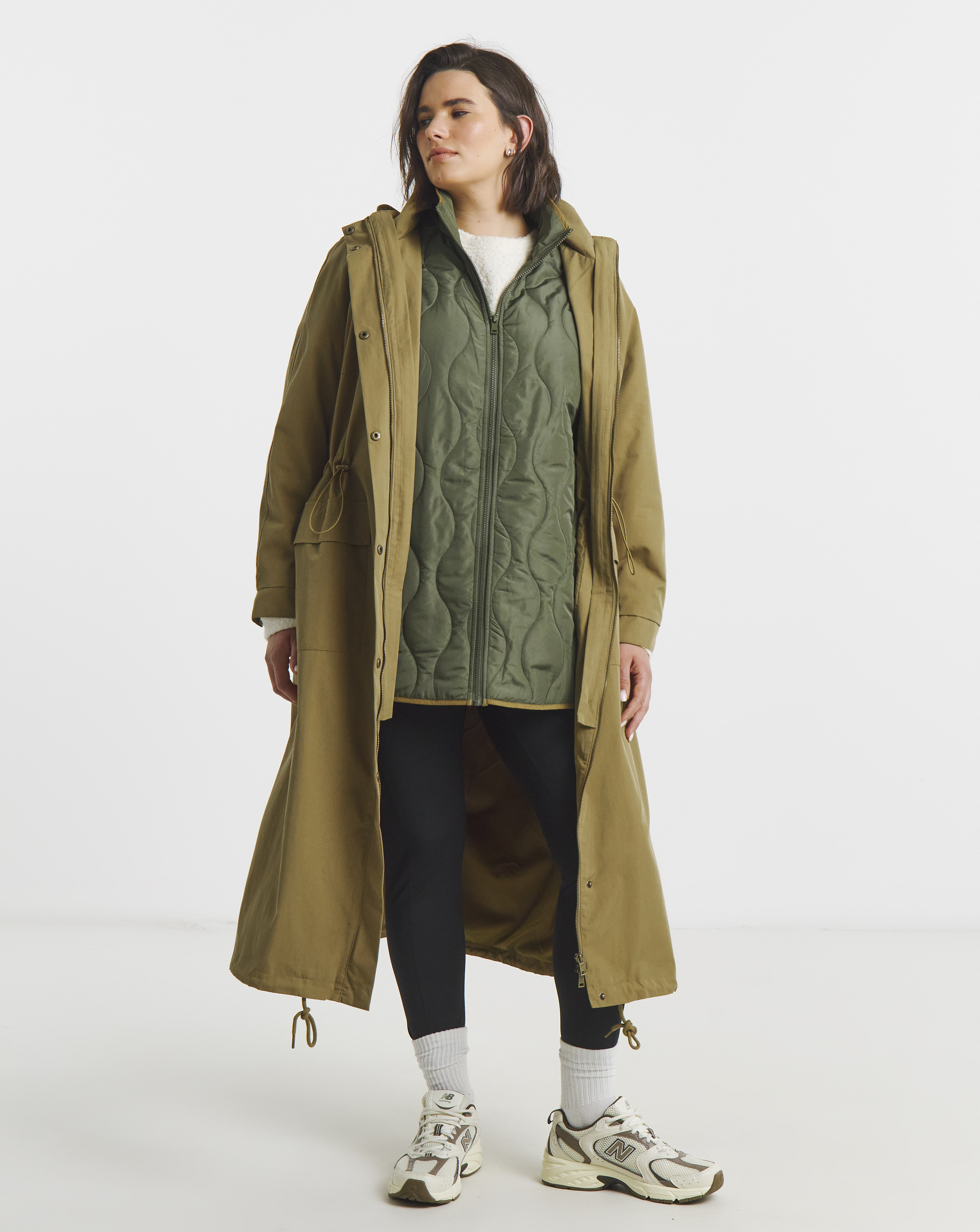 Neutral Premium 3 in 1 Parka & Gilet - Neutral