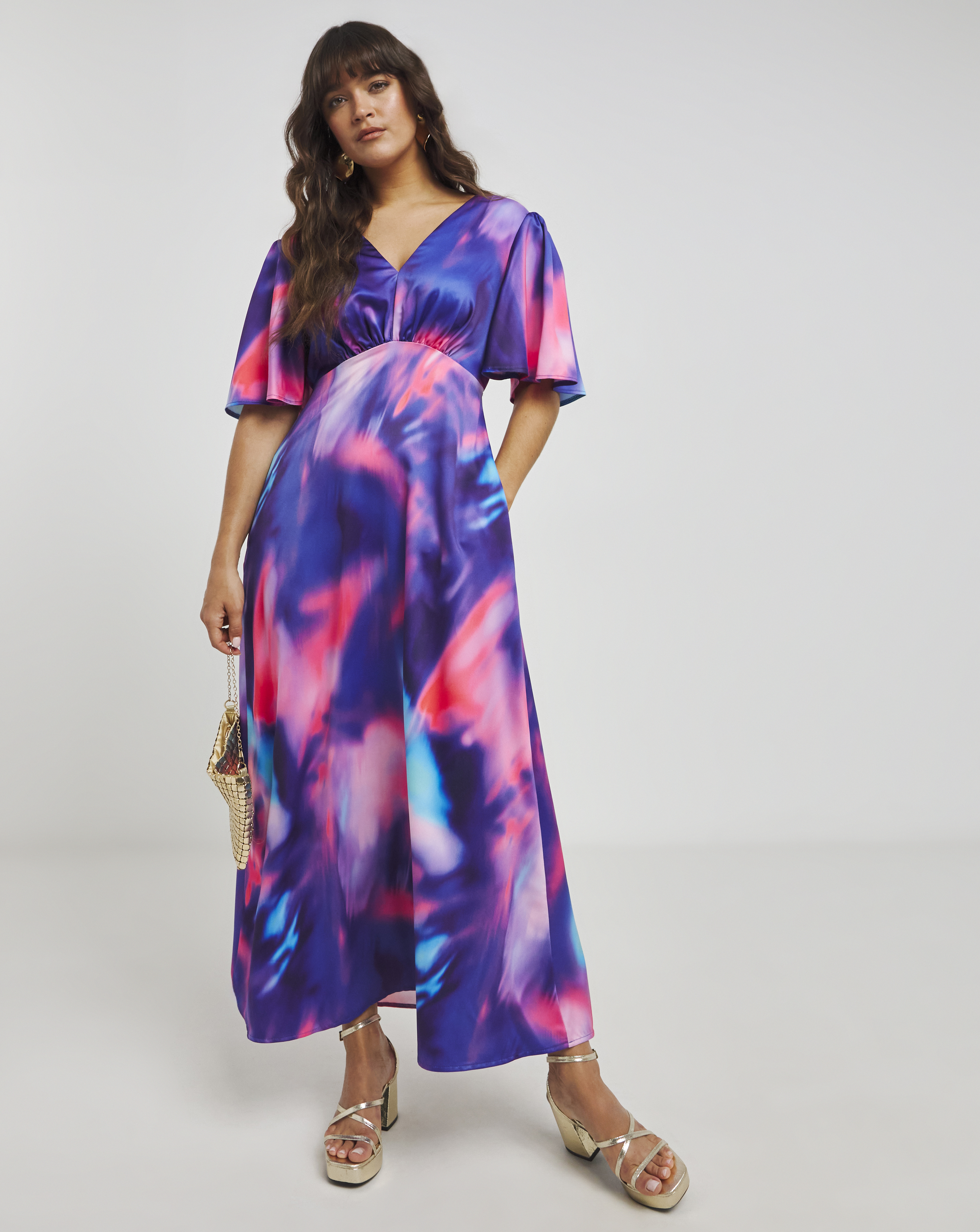 Twisted Wunder Grace Tie Dye Maxi Dress
