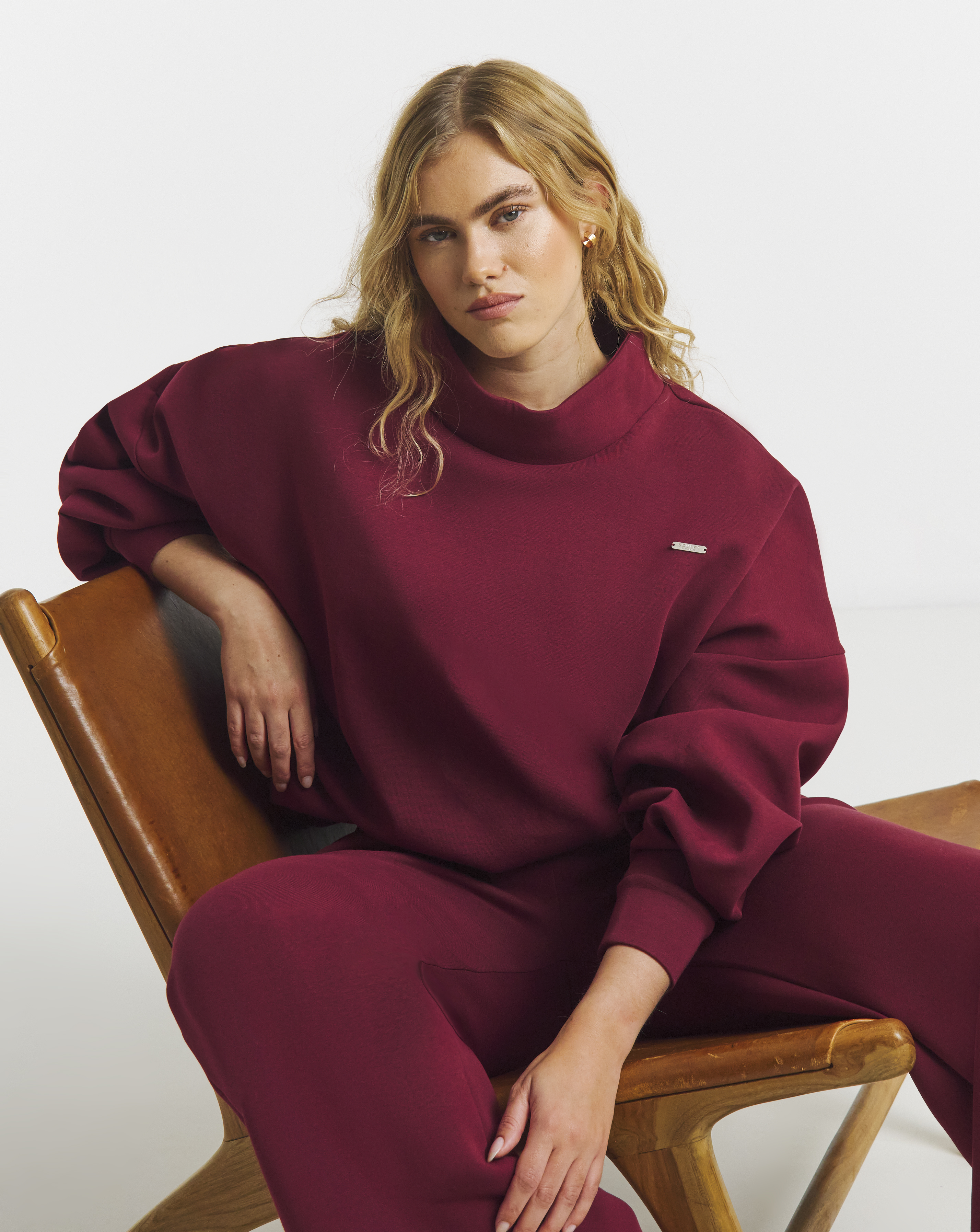 Sculpt Activewear High Neck Jumper