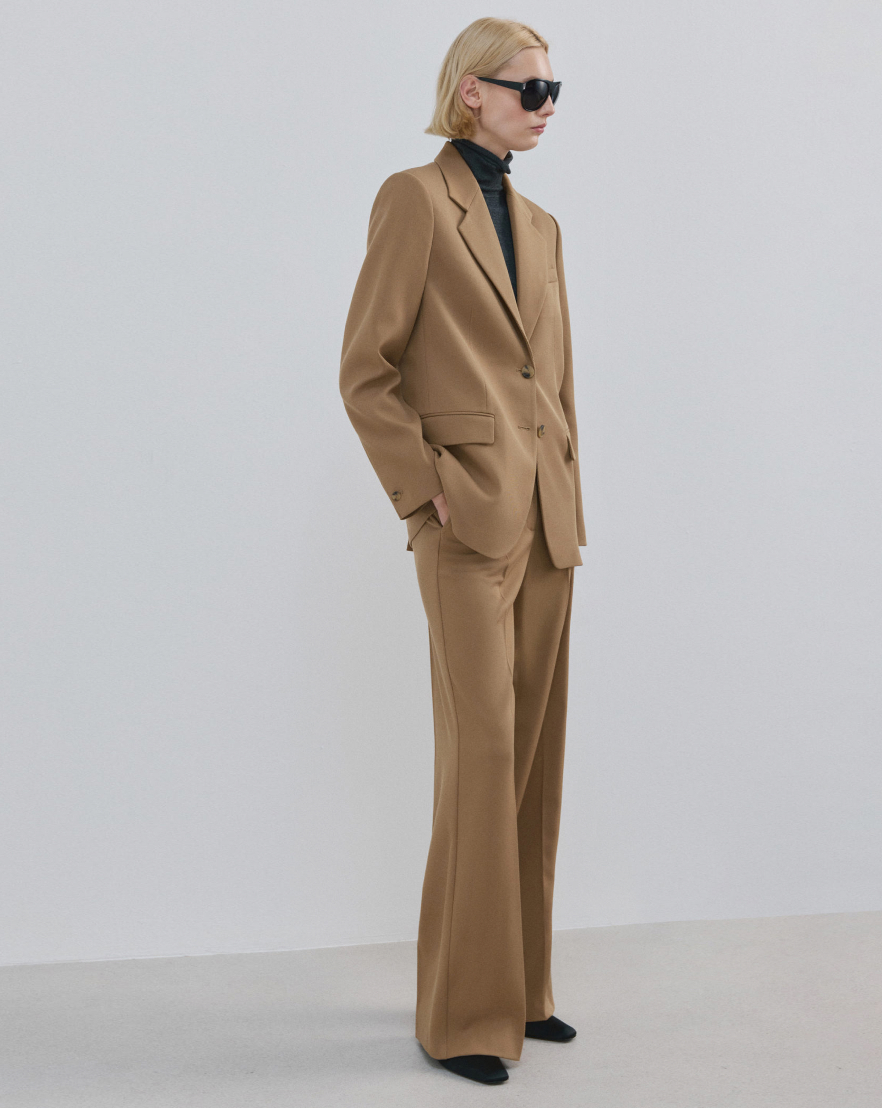 Mango Wide Leg Trouser