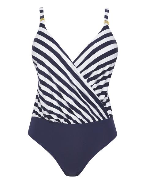 Magisculpt Twist Front Blouson Swimsuit