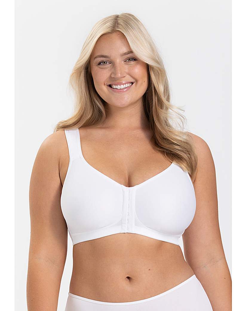 Miss Mary Of Sweden Women's White Miss Mary Keep Fresh Front Fastening Bra 40Dd