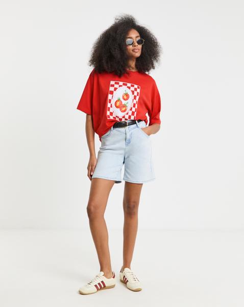 Simply Be Tomatoes Graphic T-Shirt