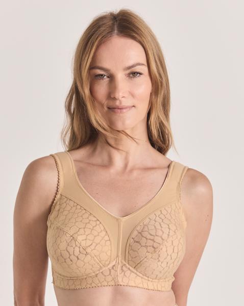 Miss Mary Jacquard Non Wired Bra Skin