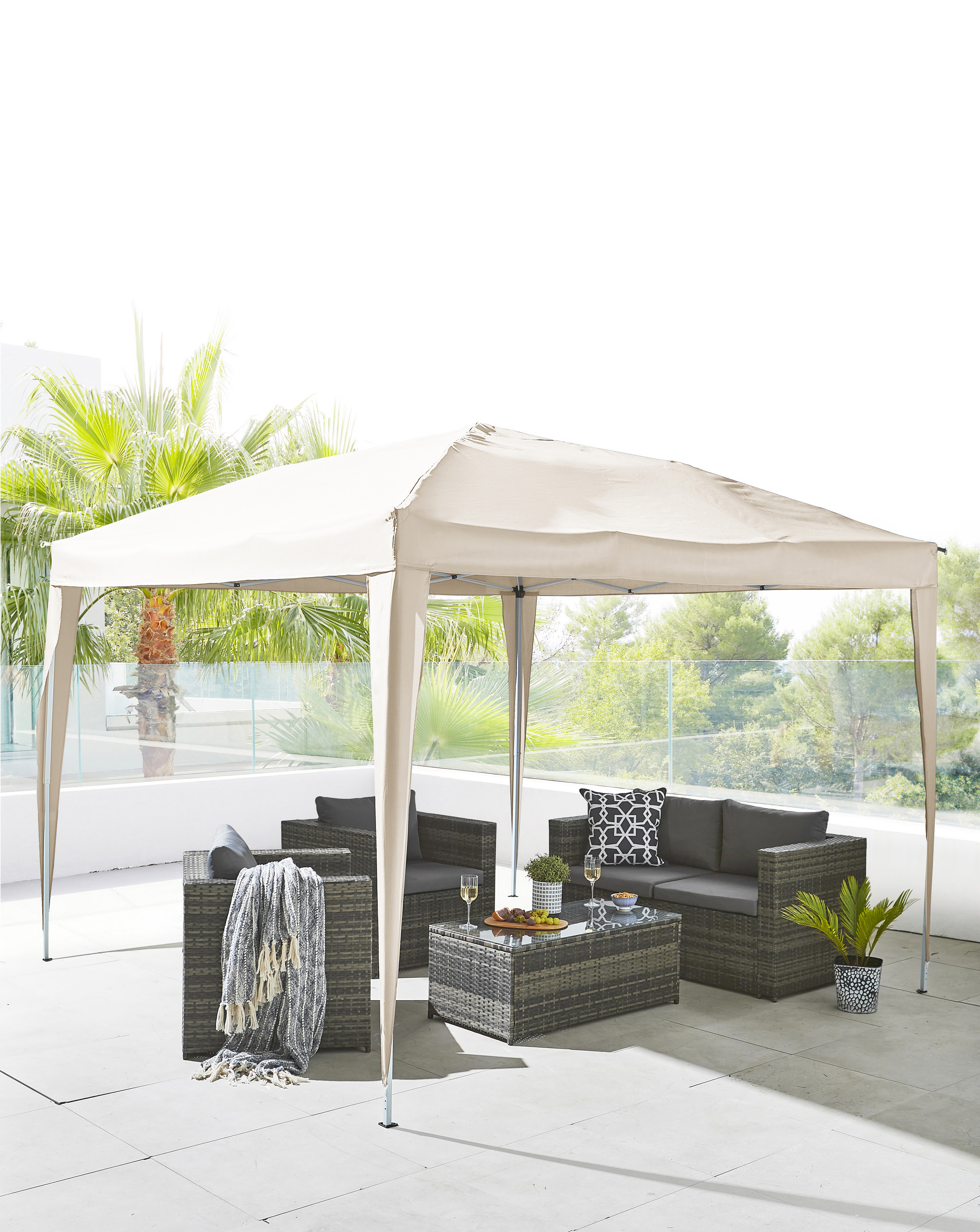 3x3M Pop Up Garden Gazebo