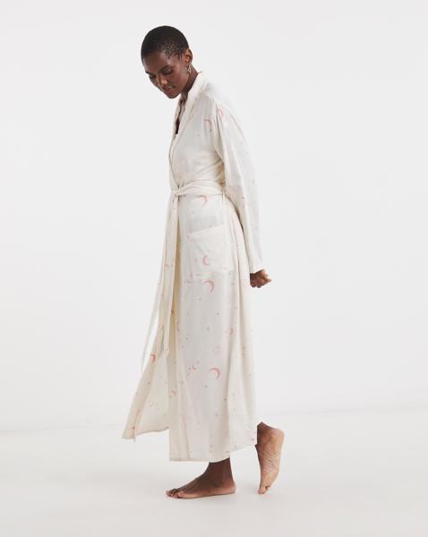 Celestial Linen Maxi Gown