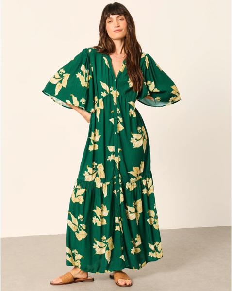 New In - FatFace Paige Floral Midi