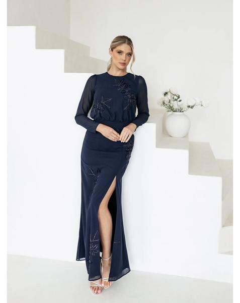 Maya Deluxe Embroidered Dress