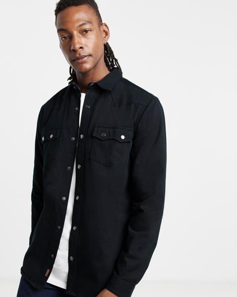 Joe Browns Black Denim Shirt