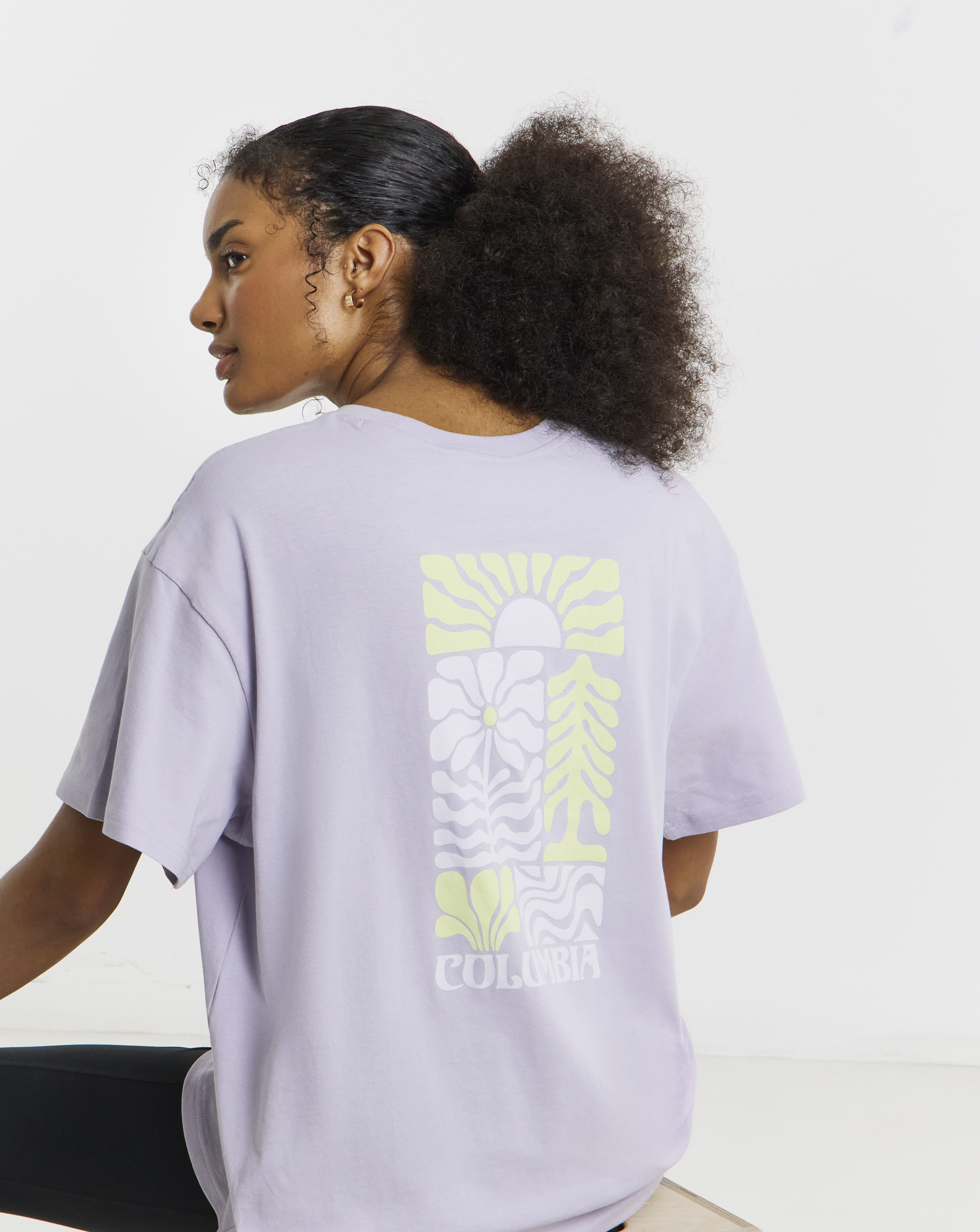 Columbia Oversized Back Print T-Shirt