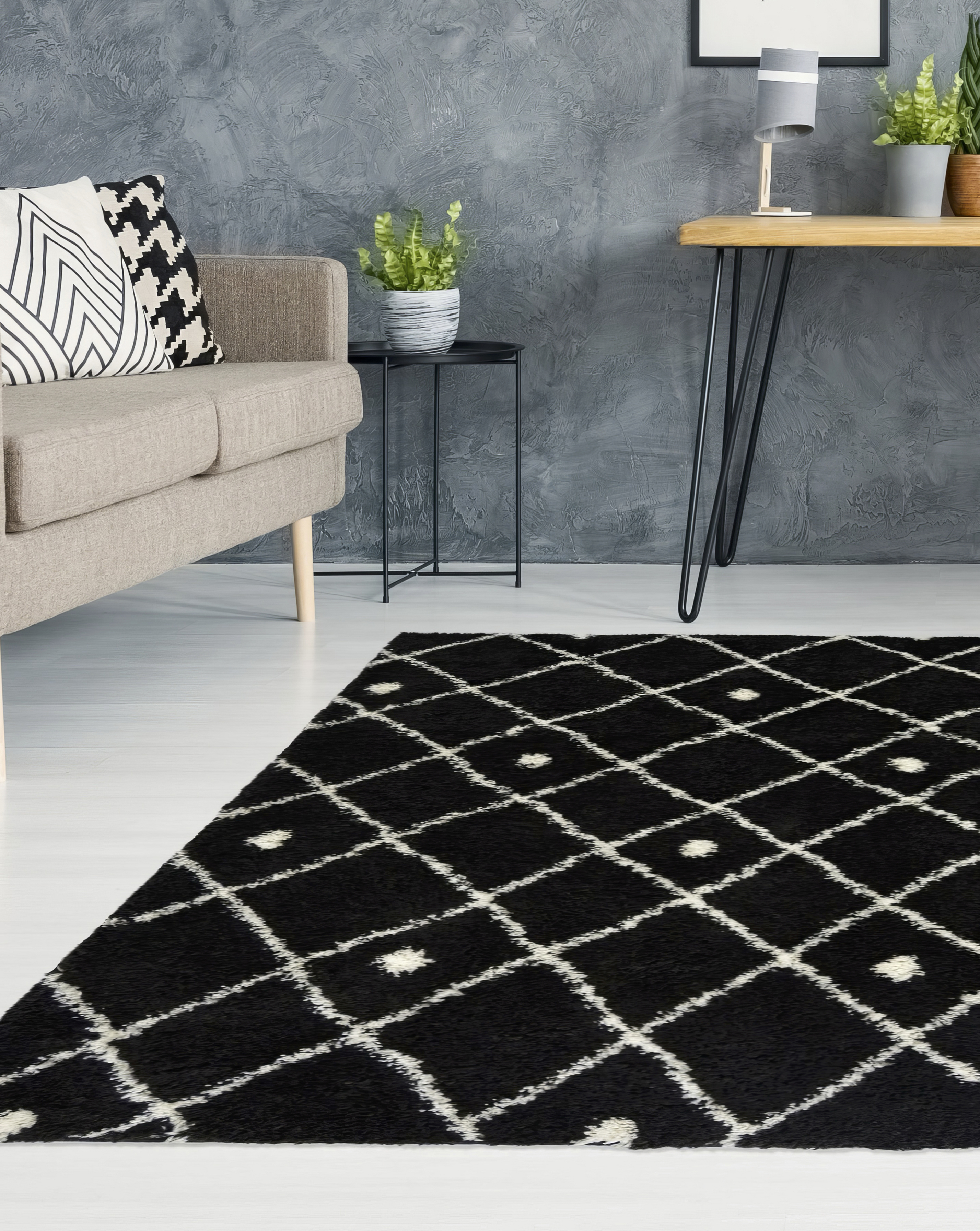 Snug Shaggy Berber Cosy Rug